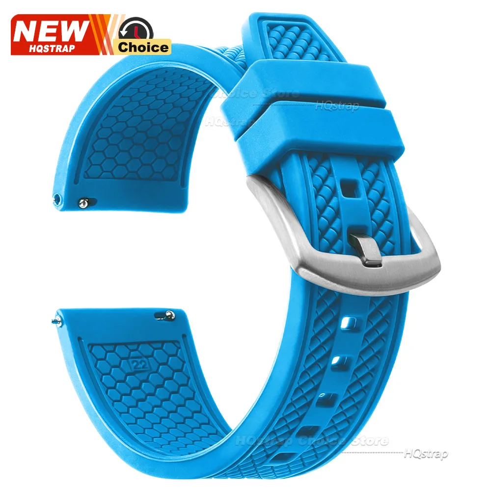 Waterproof Plaid Pattern Silicone Wristband - Universal Fit