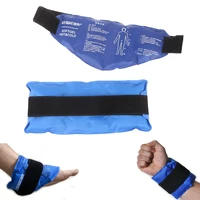Ankle Brace Ice Pack Wrap For Injuries Hot Cold Therapy Reusable Gel Cold Pack Ankle Support For Pain Relief Sprains 1