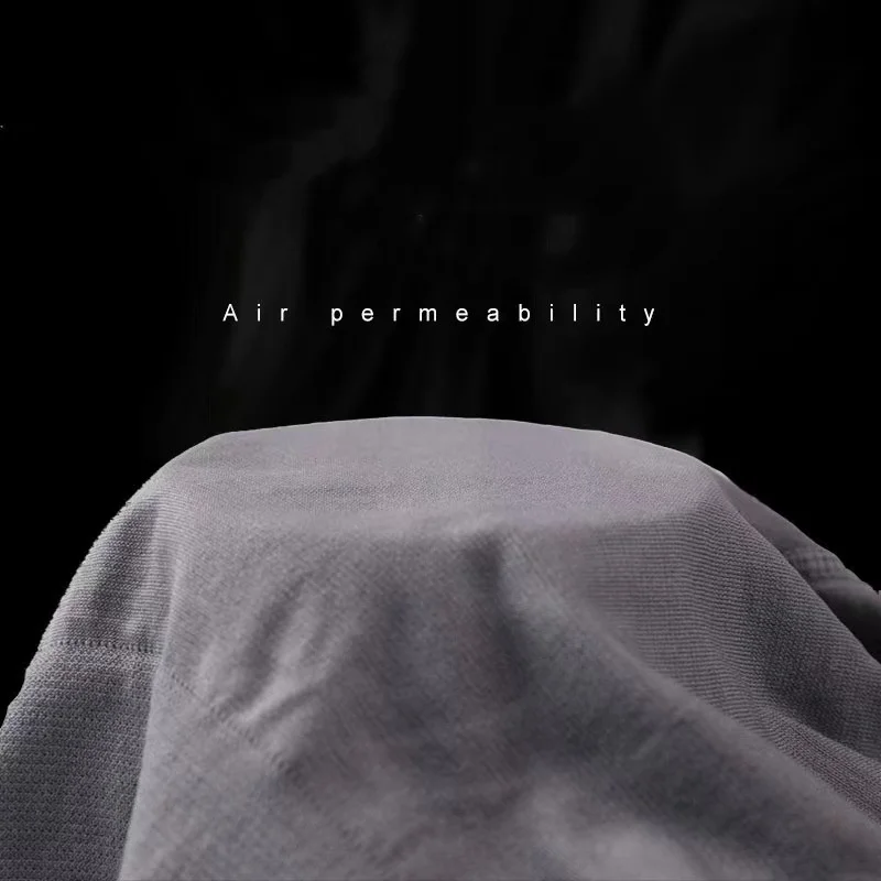 5 PCs Men's High Elastic Plain Color Comfortable Boxer Briefs Panties Breathable Pantyhose