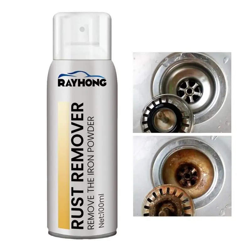

100ml Lubricant Spray Anti Rust Lubricating Rust Remover Spray Multi Purpose Rust Remover Spray Metal Surface Chrome Paint Car