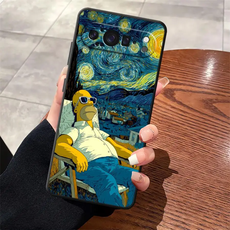 Cartoon Simpsons Phone Cover Case
