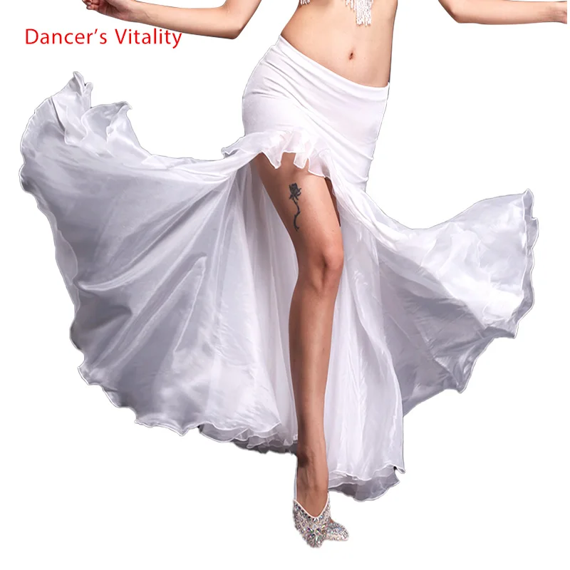 

Rumba,Cha-cha dance skirt girls belly dance clothes skirt luxury velvet of skirt sexy fashion dress of women belly dance skirt