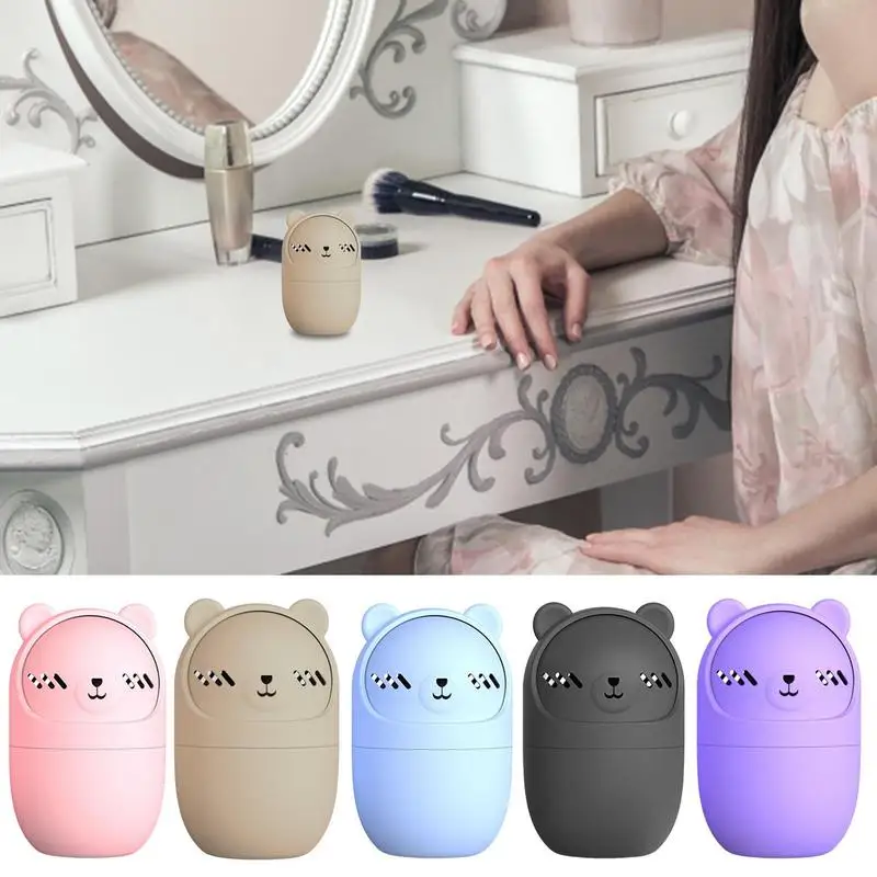 

Makeup Sponge Holder Convenient Vented Silicone Beauty Blender Holder Separate Compartment Sanitary Portable Makeup Sponge Case