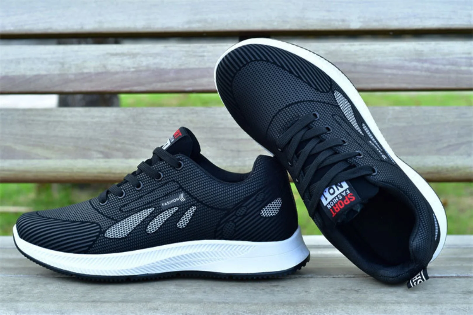 2024 Men's sneakers Sports large size men's board shoes trendy shoes men's casual running shoes