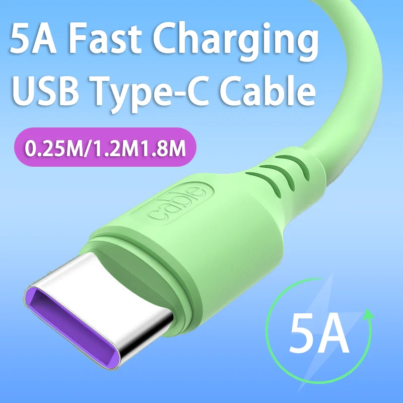 

USB-кабель для быстрой зарядки Huawei Xiaomi Redmi Note 8, 5 А