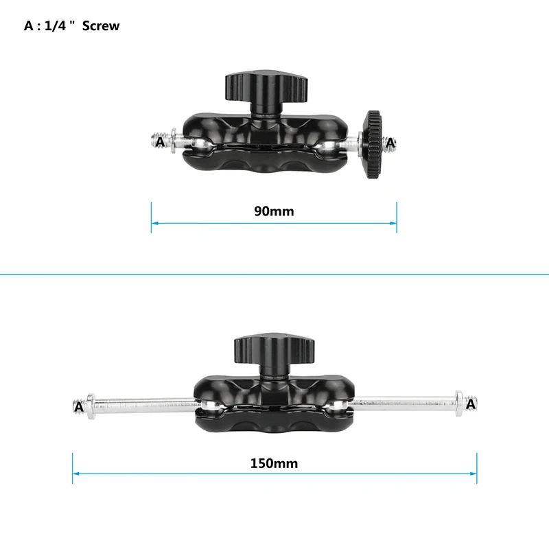 CAMVATE     Ȧ,   , ī޶    LED , 1/4 ġ-20  ͵ 