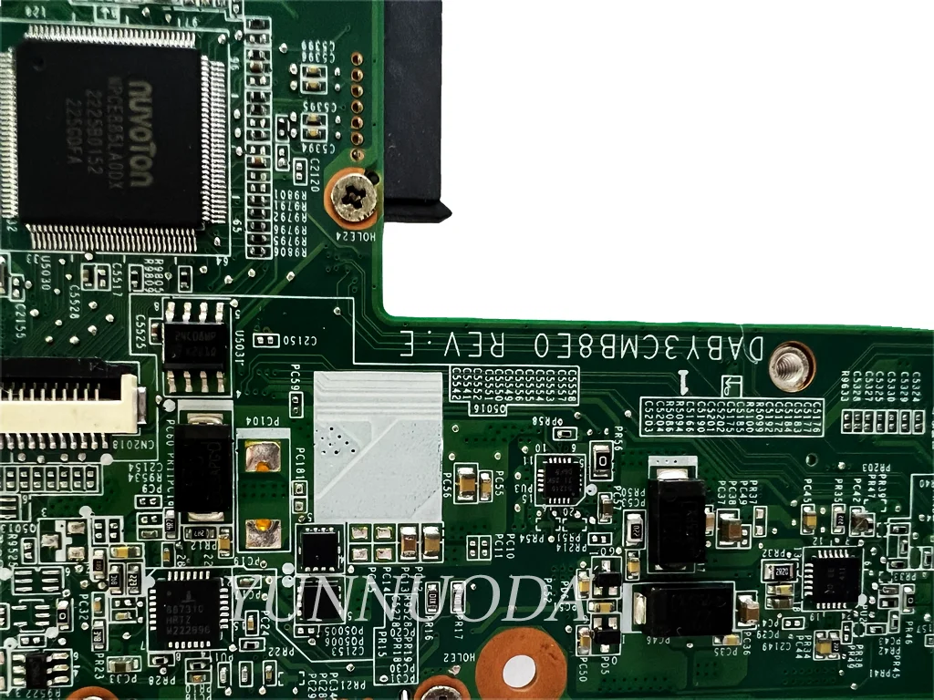 Placa-mãe Portátil para Satélite Toshiba L840 L845 C840 C845 A000175370 Ddr3 Hm77 100 Testado Daby3cmb8e0 - Imagem 2