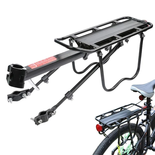 Rear Bike Rack Large Load Bike Cargo Rack Reinforced Support Rods Bicycle  Carrier Rack Bicycle Accessories For E-Bikes Mountain - AliExpress