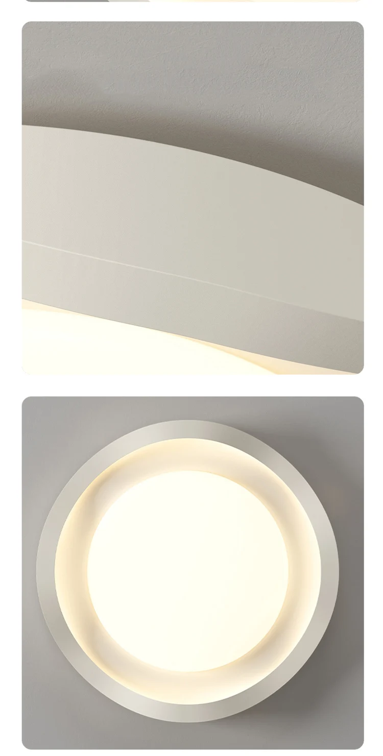 Modern White LED Ceiling Chandelier S347e309c621e4189bf7ef76cdebae32c3