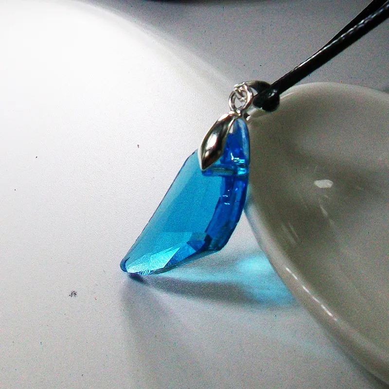 Water Crystal Necklace H20 Mermaid Necklace Mako Necklace Mermaid
