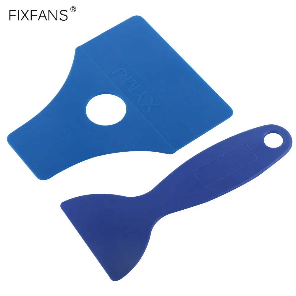 

2 Piece Plastic Scraper Decal Sticker Remover Cleaning Tool, Mobile Phone Laptop Screen Repair Battery Replacement Pry Tools Kit