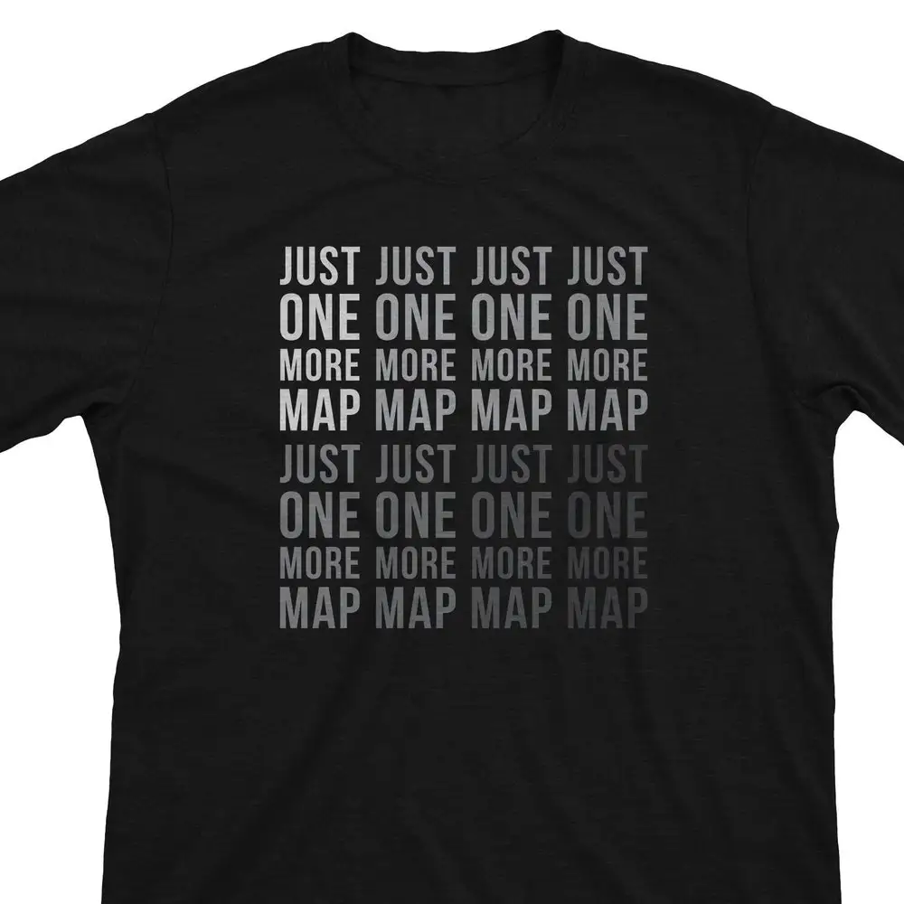 Футболка с надписью «One More Map Of изгнание»