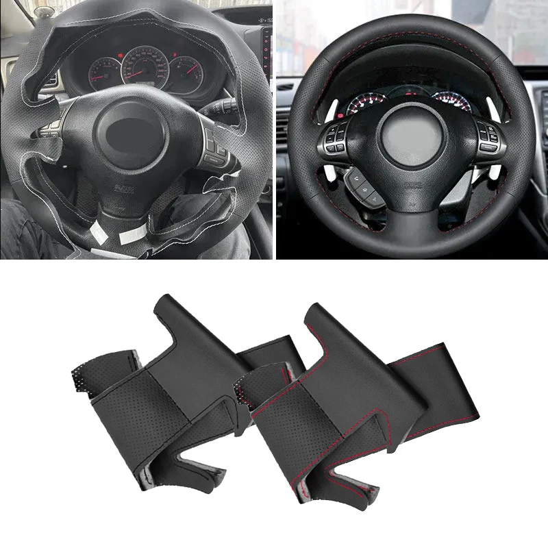 

Мягкий перфорированный кожаный чехол для Subaru Forester 2008-2012 Impreza 2008-2011 Legacy 2010 equitrim