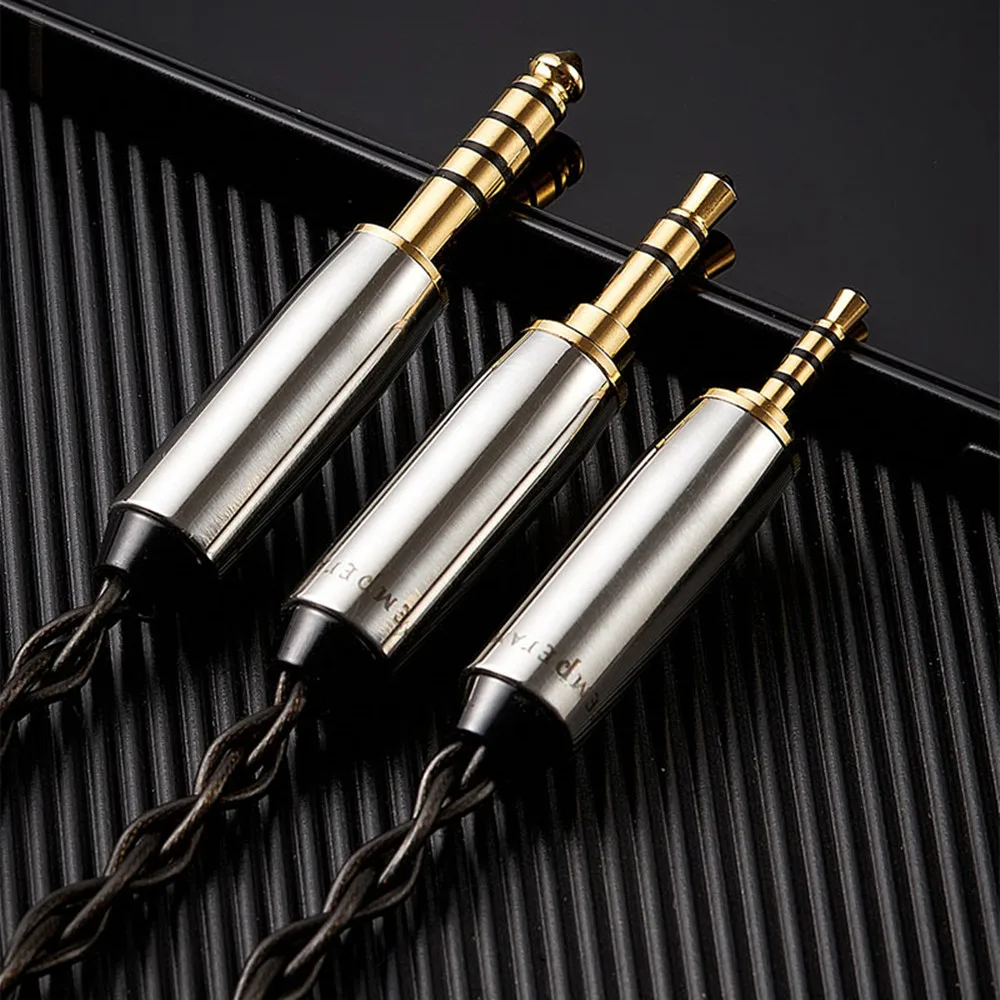 Temperament/Ksearphone DB1/DB1E In Ear Metal Earphone Titanium alloy Flat Head Earbuds With 2Pin Detachable Cable Earbuds 5