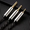 Temperament/Ksearphone DB1/DB1E In Ear Metal Earphone Titanium alloy Flat Head Earbuds With 2Pin Detachable Cable Earbuds 5