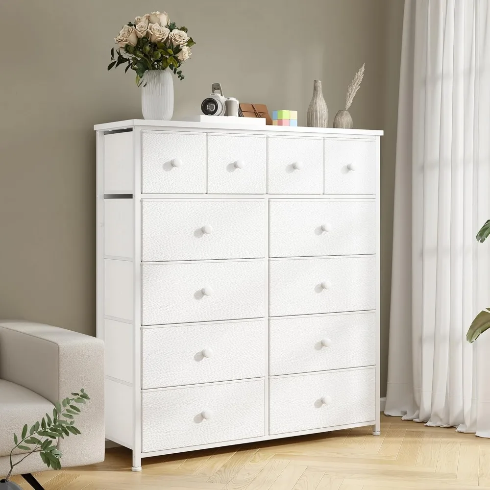 12-Drawer Fabric Dresser 6