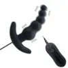 Anal Plug Vibrator Vibrating Anal Beads Female Masturbation  Male Prostate Massager Remote Control Sex Toy 10 Speeds 1