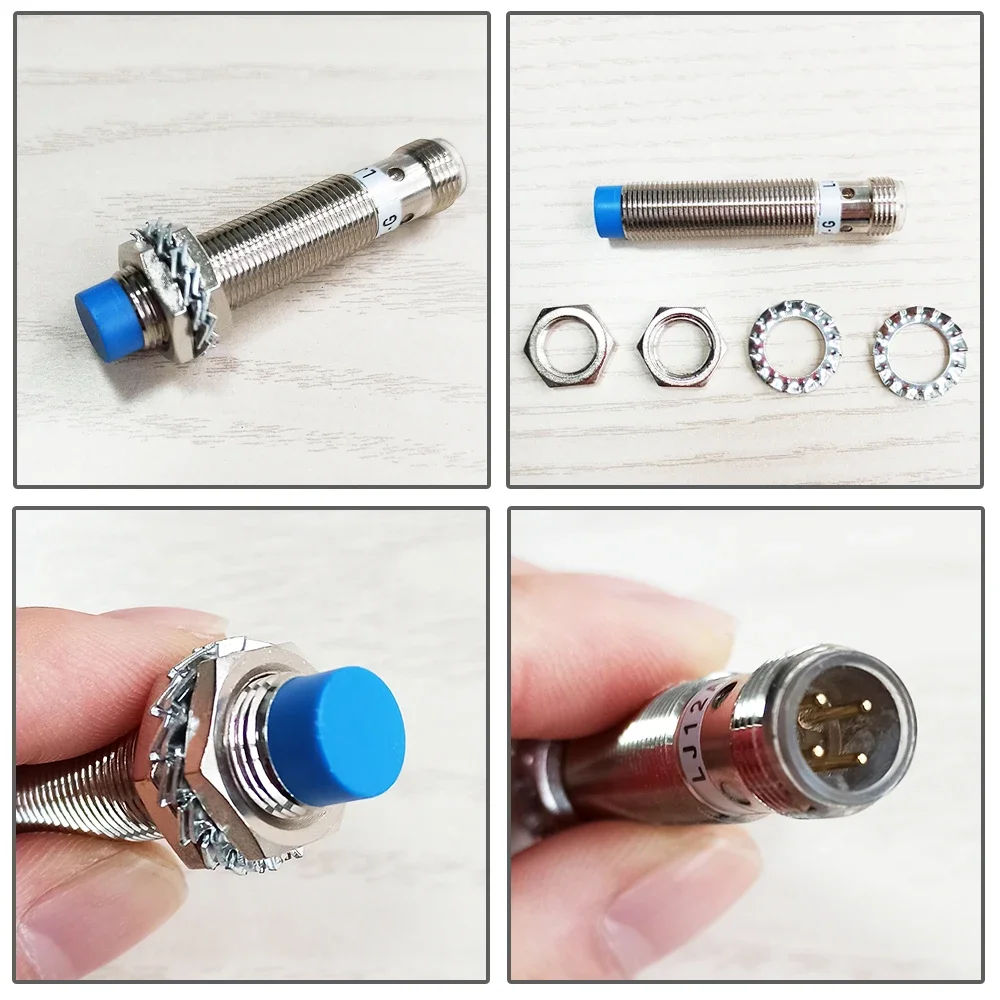 Enhanced Inductive Proximity Sensor, Cylindrical Metal, IP65 Rated, Dual Voltage, Multi-Configuration