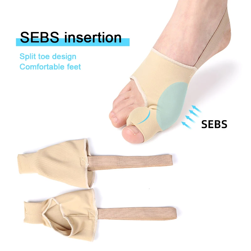 

1 Pair Silica Gel Feet Bone Thumb Toe Separator Hallux Valgus Bunion Corrector Orthotics Correction Pedicure Straightener Tools