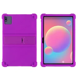 Enhanced Protective Tablet Case with Multi - Angle Adjustable Stand - Silicone Airbags and Shockproof Design for Kenshi H10 (PURPLE)