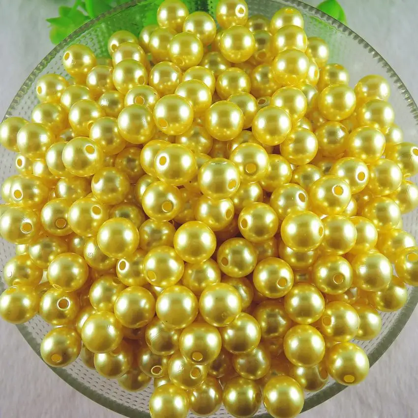 6/8//14mm 10 Farben mischen abs Imitation Perle lose Abstands perlen für Schmuck machen DIY Armband Halskette Ohrringe Zubehör – Detail 14