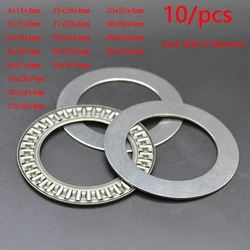 10pcs Thrust Needle Roller Bearings with Washers - 12x26x4mm