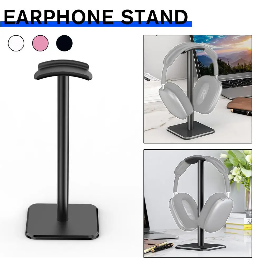 

Universal Headphones Stand Holder Gaming Headset Stand Earphone Display Rack Hanger Bracket Over Ear PC Headsets Support Rack