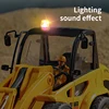 HUINA 1/24 RC Bulldozer 9CH Wireless Remote Control Loader Engineering Vehicle 2.4GHZ RC Car Model Boy Children's Toys Gifts 5