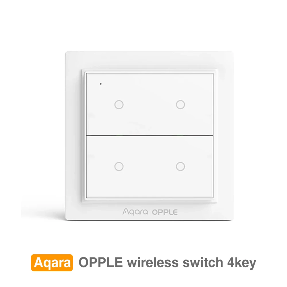 Aqara Opple Wireless Switch Magnetic Smart Light Switch App Control Wireless Wall Switch No Wiring Required for Mihome Mijia App 