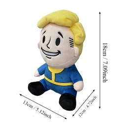 Anime Plush Toy - Soft Stuffed Cartoon Doll for Kids - Birthday & Christmas Gift (18CM)