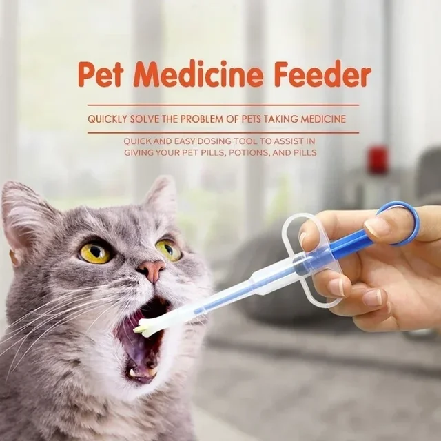 Convenient Feeding Milk Cat Dog Device Suitable Home Pet Push Type Pet Feeding Tools Practical Pet Feed Food Supplies Accessory 5