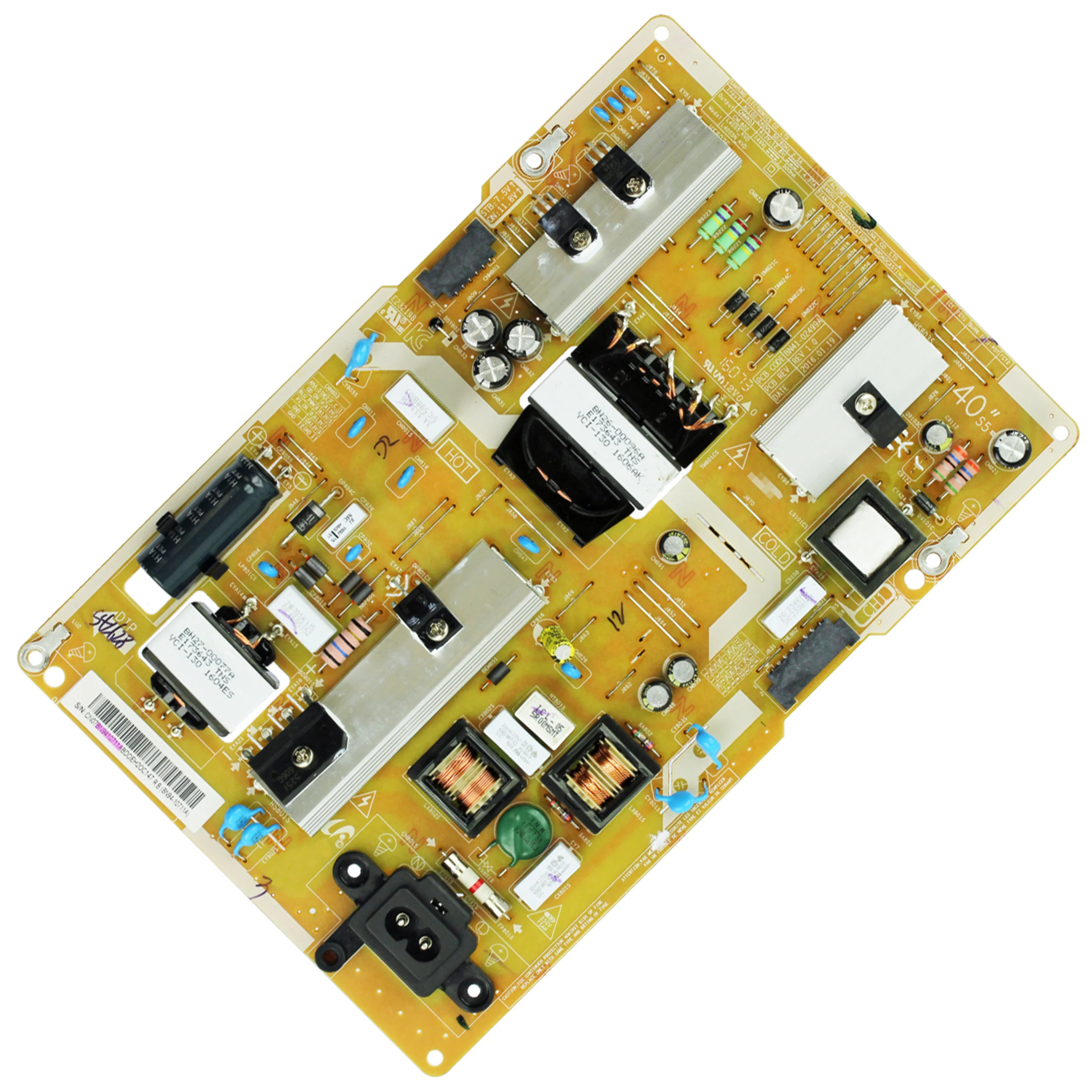 Плата источника питания BN94-10711D = Φ = фотолампа для UN40KU6290F UN40KU6300F UN43KU6300F UN43KU630DF TV