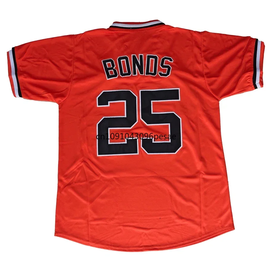 Barry Bonds Jersey American San Francisco Retro Baseball Jerseys 22 Jack Clarke Jersey 24 Willie Mays Us Mens M-3XL