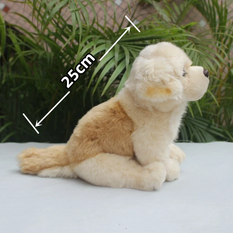 Labrador Retriever High Fidelity Cute Plushie Sheep Dog Plush Toys Lifelike Animals Simulation Stuffed Doll Kawai Toy Gifts Kid