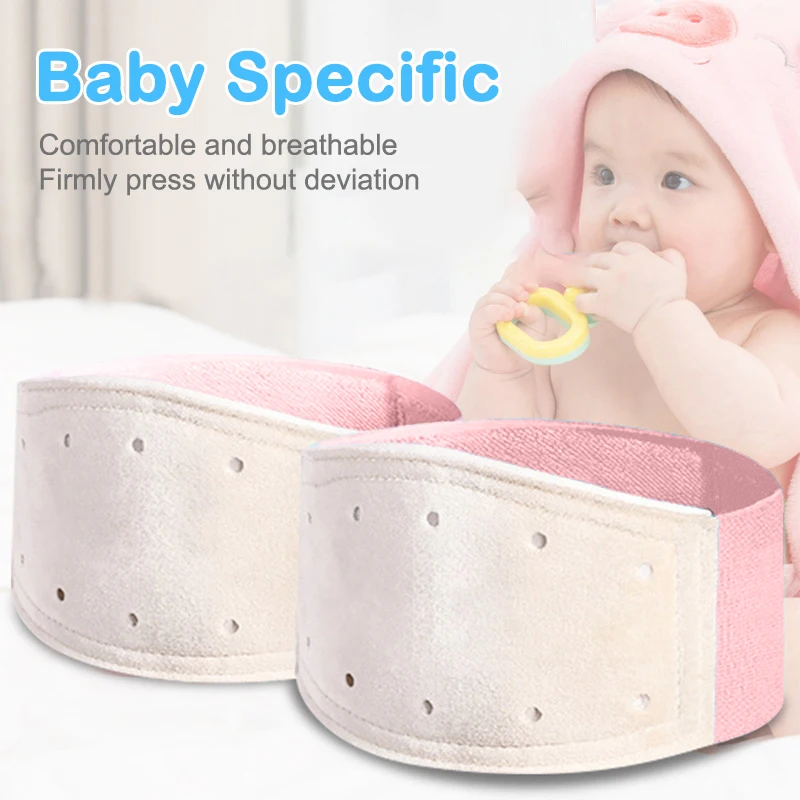 Infant Inguinal Umbilical Hernia Belt Navel Support Stickers Treatment Newborn Baby Belly Button With 3 Hernia Pad