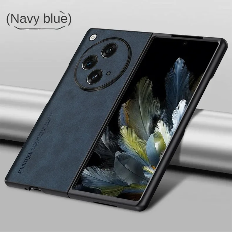 

Or Oneplus Open Case Luxury Leather Folding Phone Back Cover For One Plus Open Funda Shockproof Bumper Case