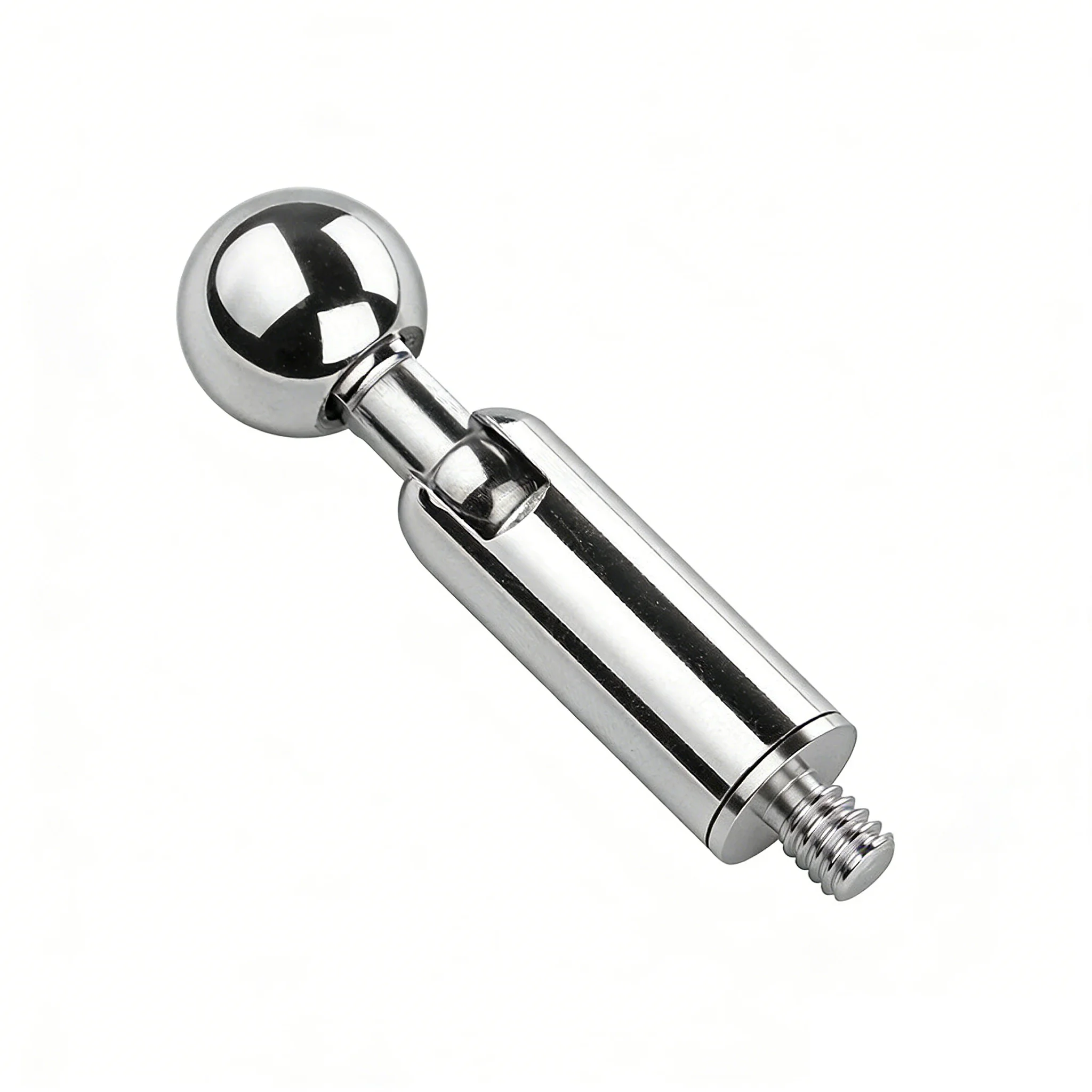 Metal Tube Extendable Rod Selfie Stick Monopod Extention Pole Stand Holder with 1/4inch Screw Ball Head for Mobile Phone Cameras