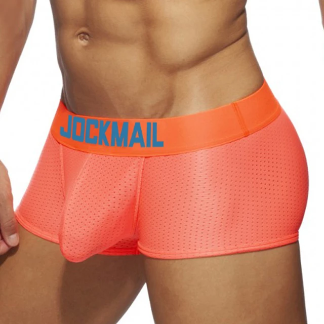 JOCKMAIL Modal Men's Underwear boxershorts Mesh Scrotum Care