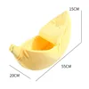 Banana Cat Bed House Funny Cute Cozy Cat Mat Beds Warm Durable Portable Pet Basket Kennel Dog Cushion Cat Supplies Multicolor 4