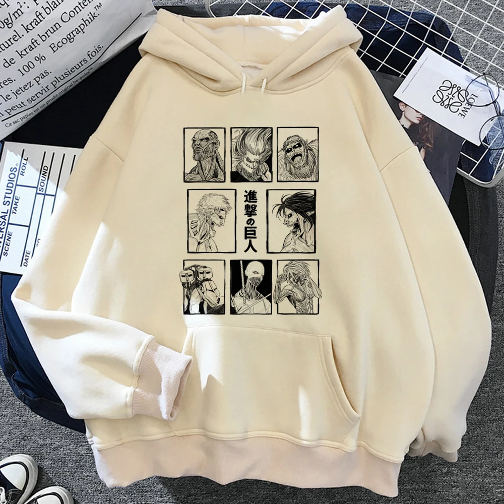 

Attacke Attack on Titan hoodies women 90s y2k aesthetic streetwear sweat y2k Hood hoddies female anime tracksuit