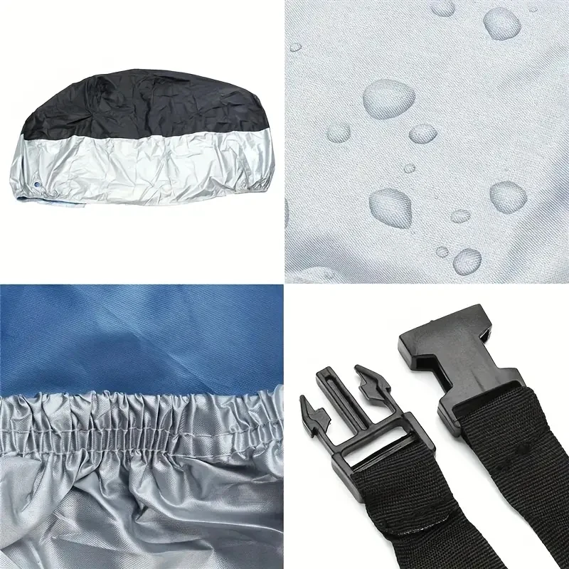 Motorcycle Bike Cover Waterproof All Season Dustproof UV Protective Outdoor Indoor Scooter Wear-resistant Fabric Motorbike Cover motorcycle cover