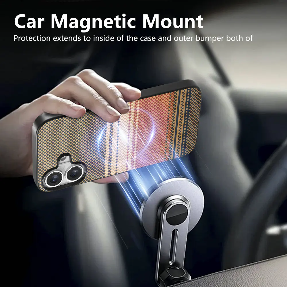 Luxury Wireless Charging Magnetic Back Cover
