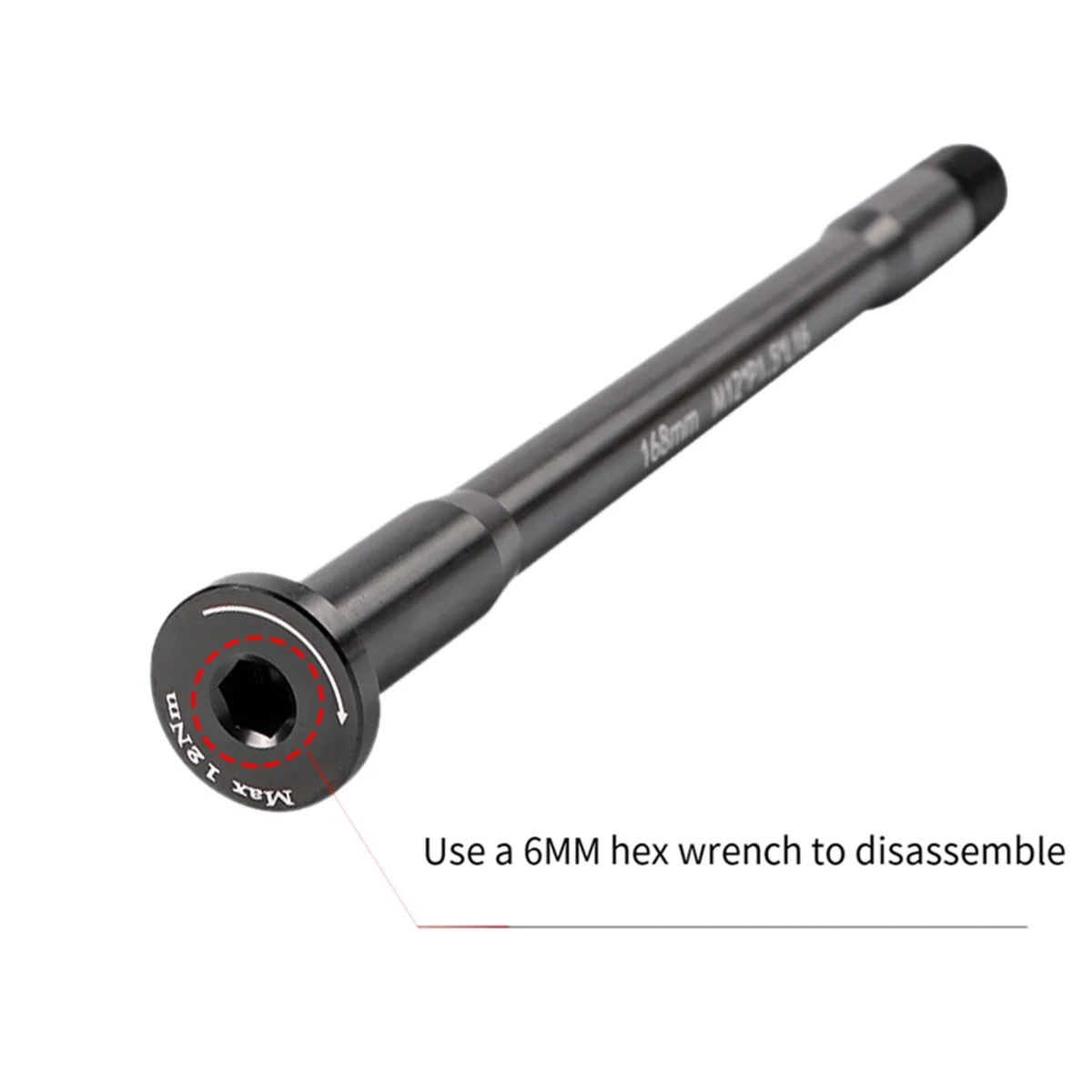   ׽ ˷̴ ձ  Ʃ Ʈ, M12xP1.5xL16, 168mm  ׼
