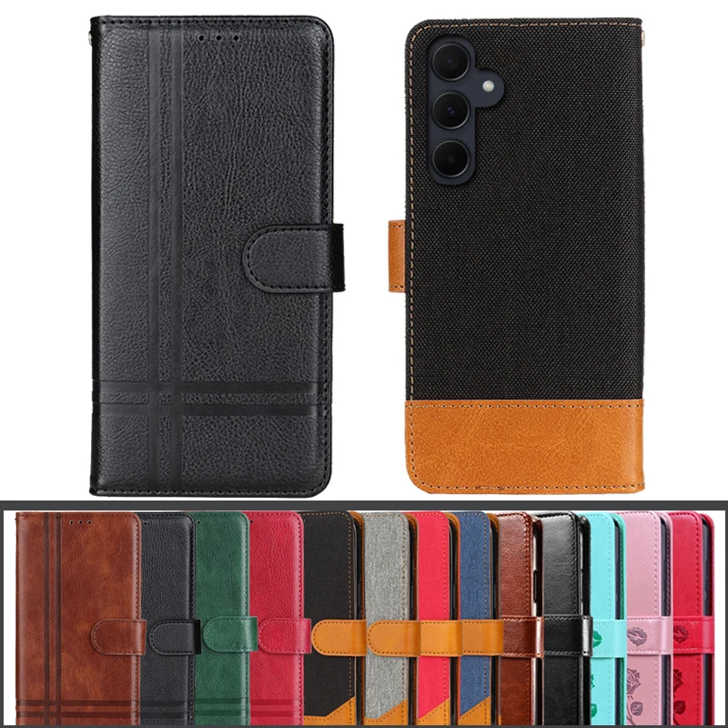 For Samsung Galaxy A33 A53 A73 5G Case Flip Leather Soft TPU Wallet Book Phone Cases For Galaxy A23 A 33 53 73 Back Cover