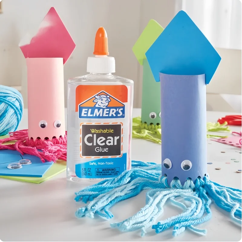 Elmer’s Glue 118ml 147ml 240ml Slime Glue Washable Non Toxic All Purpose for Slime Craft Paper School DIY Adhesive - 6