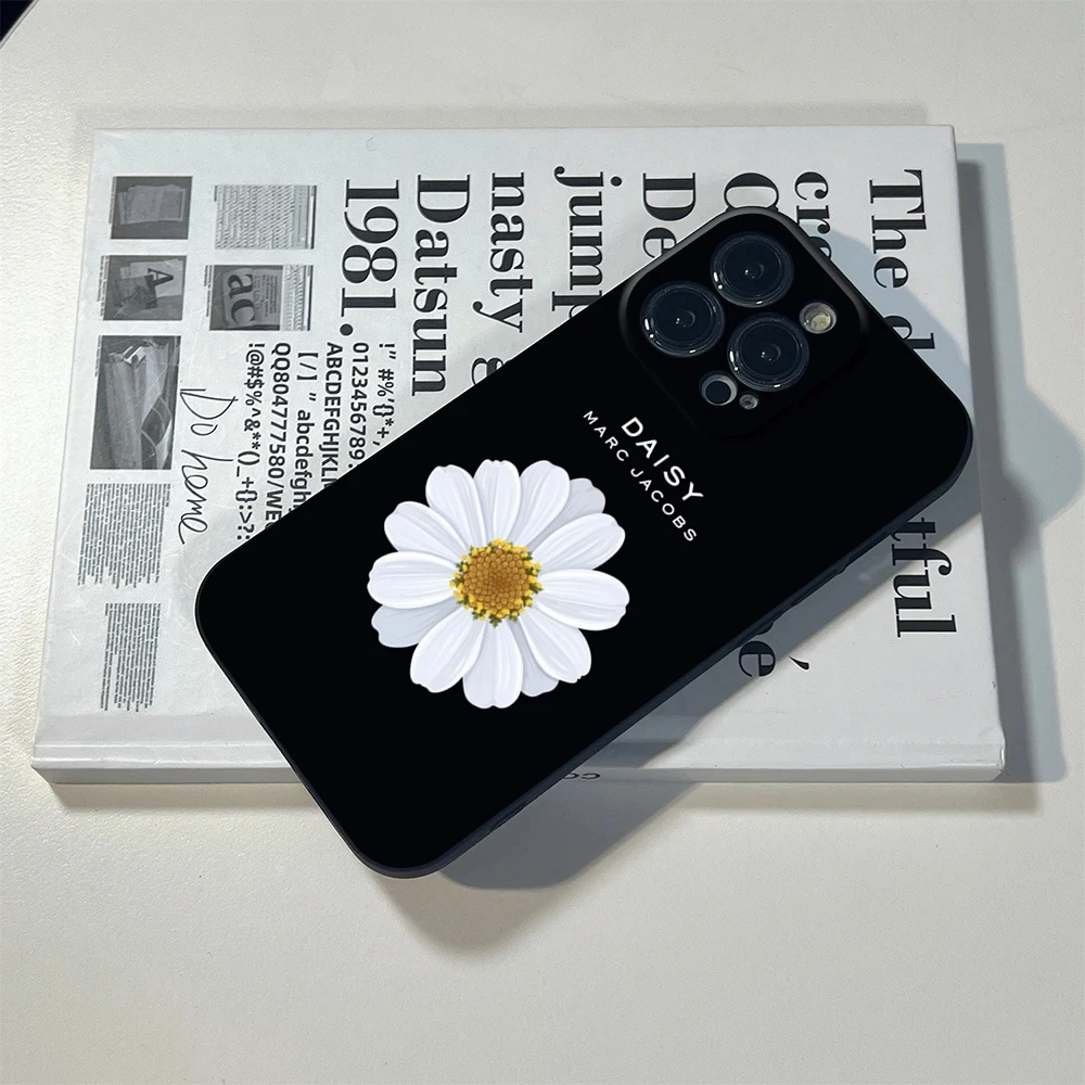 Luxury Goods Star Chrysanthemum Phone Case Per Iphone 15 14 12 11 13 Pro Max Mini X Xr Xs 8 Max Se 2020 Soft J-Jacobs Cover