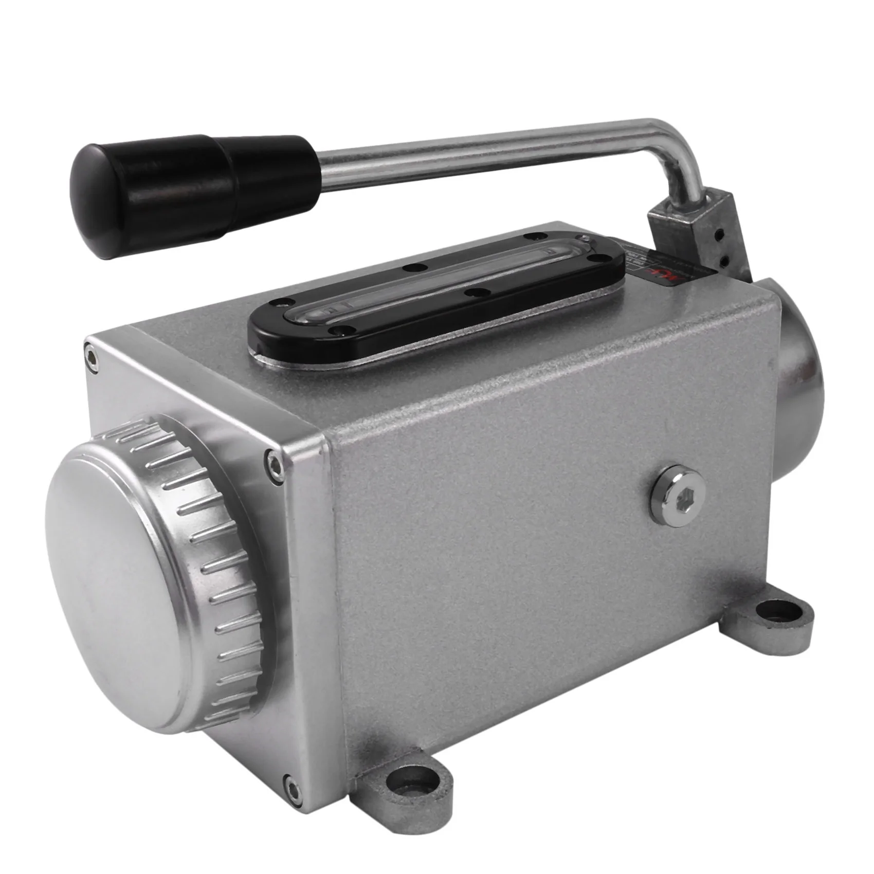 

One Set Lubricating Oil Pump Hand-Actuated Cnc Router Electromagnetic Lubrication Pump Lubricator Stainless Steel Body