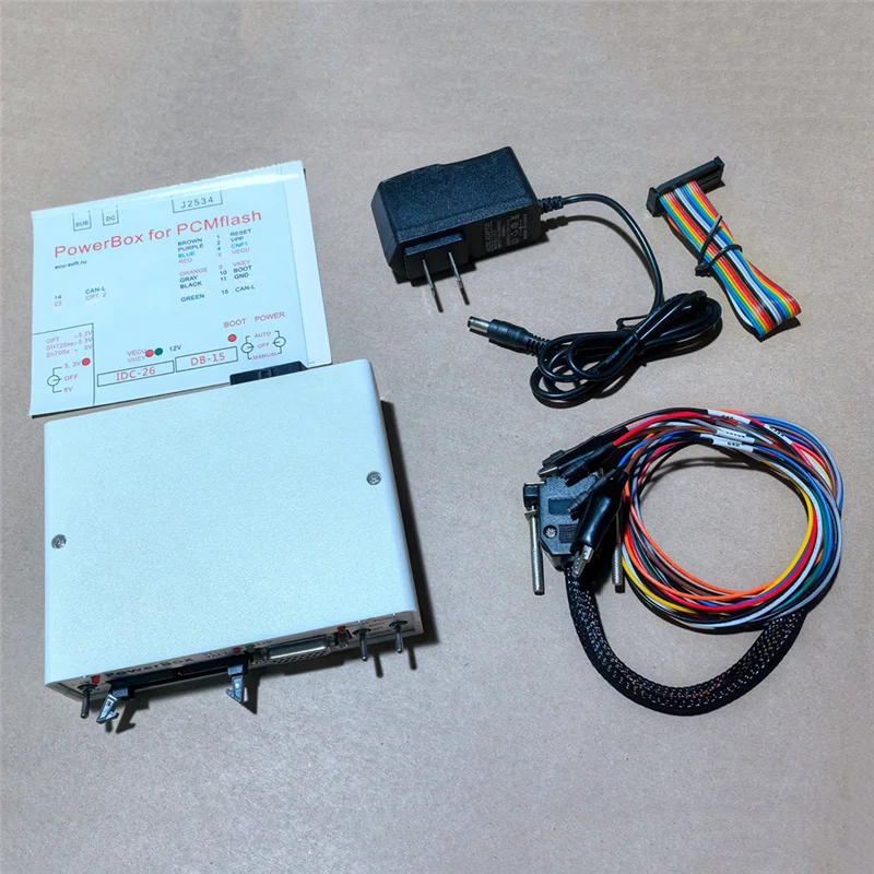 Power Box ECU Programmer JTAG Power Box For PCM Flash Via J2534 Work ...