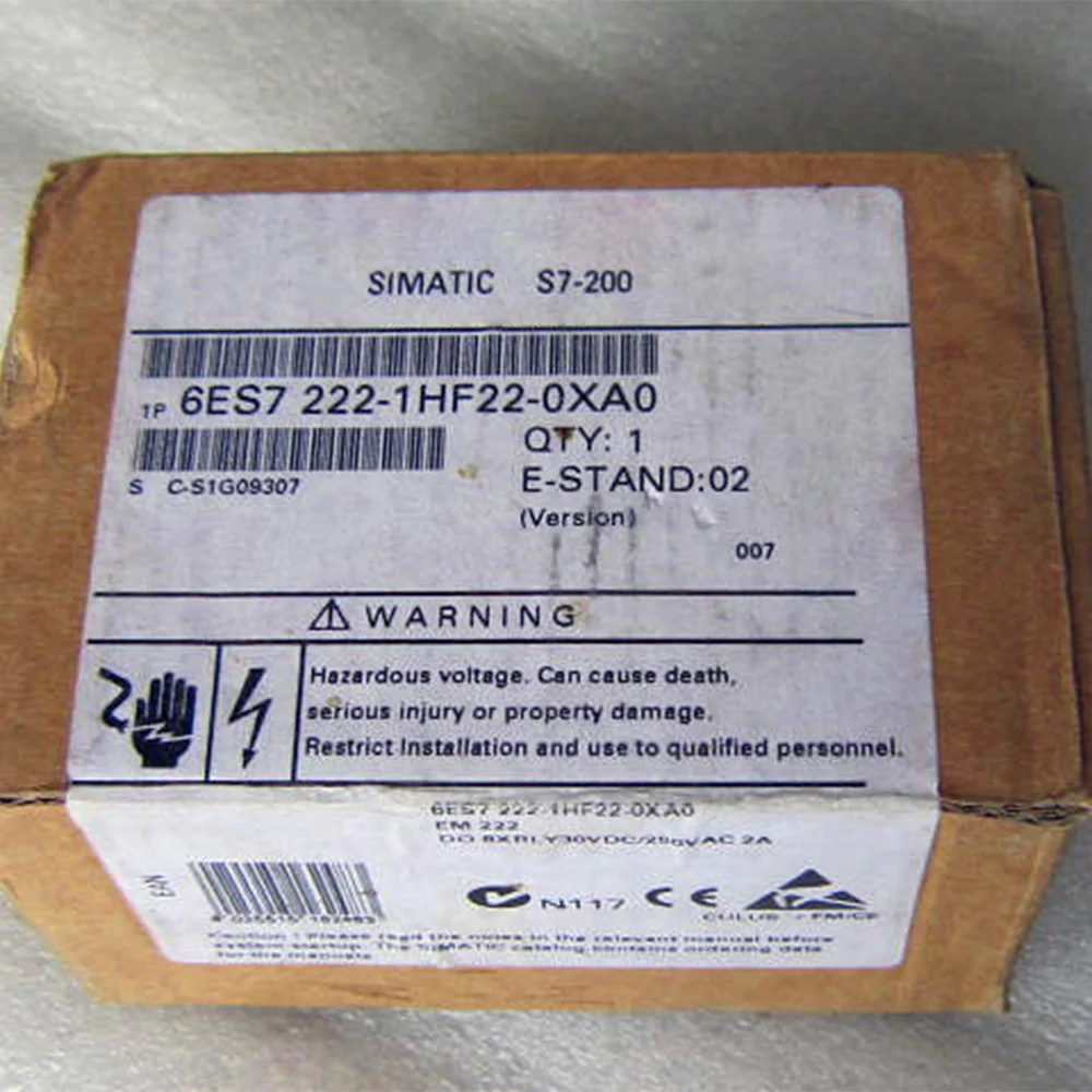 Per Siemens 6 Es7 Modulo Di Uscita Digitale 222-1Hf22-0Xa0 In Scatola