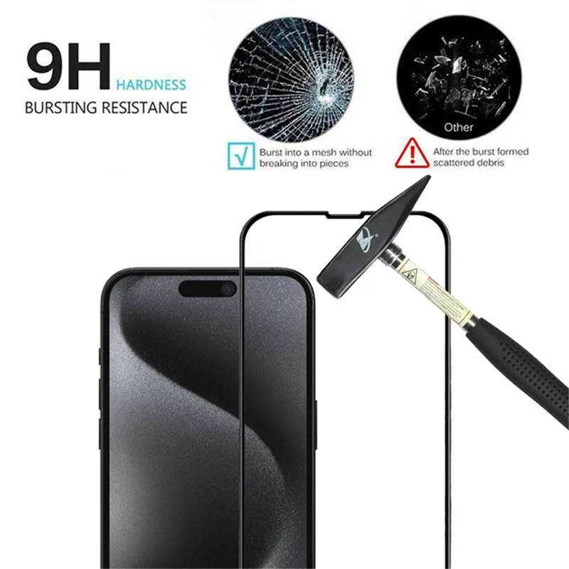 4-Pack Premium Tempered Glass Screen Protectors